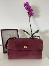 borsa In Pelle Scamosciata 