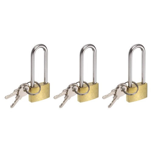 Lucchetto ottone massiccio - in,