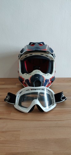 Casco cross axo sport - casco,