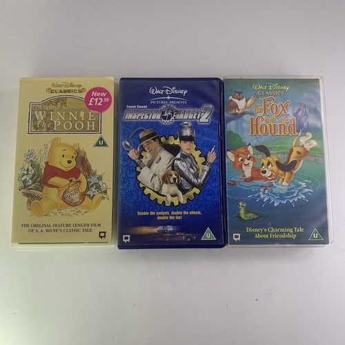 Disney vhs video tapes bundle - vhs,