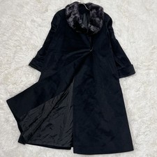 Cappotto lungo visone cashmere