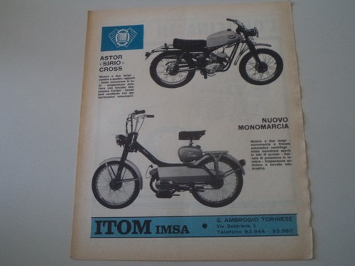 Advertising pubblicità 1968 - advertising,