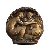 Angelo Grilli Medaglia Scultura  Peso 830 Grammi