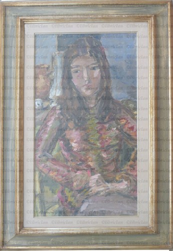 Enzo faraoni olio cartone - su,