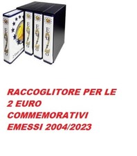 ALBUM RACCOGLITORE 2 EURO COMMEMORATIVE 2004/2024 MASTERPHIL JUNIOR