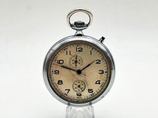 Orologio da Tasca Slava Captain Cronografo 2ChZ Vintage URSS Serviсed Navy Watch