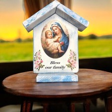 Devotional niche with Madonna