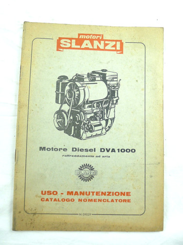 Manuale uso vecchio motore - uso,