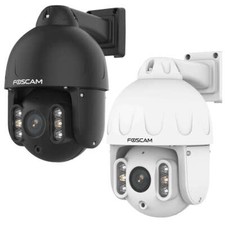 B-Ware FOSCAM SD8EP 8 MP PoE PTZ Dome telecamera di sicurezza con zoom ottico 4x