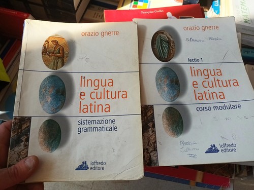 Lingua cultura latina - lingua, e