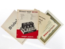 Mcintosh mc240 manuali scheda - mc240,
