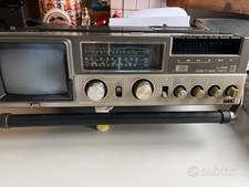 JVC TV a colori+Radio+Cassette anni '80 !!