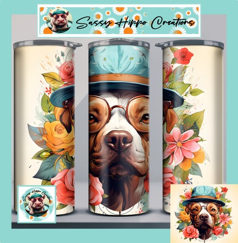 Bicchiere skinny pit - bull, cane
