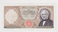 100000 LIRE MANZONI 19 LUGLIO 1970 PERIZIATA SPL/SUP