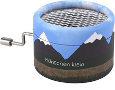 1288 - Carillon Piccolo Con Meccanismo Di Alta Qualità E Manovella, Alloggiament