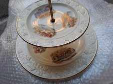 Centrotavola Alzata per Frutta/Torta Ceramica Inglese CCC