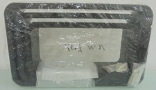 LIBRERIA 3 MODULI RETTANGOLARI CON ANGOLI TONDI - NERO INTERNO NERO