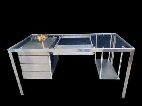 Scrivania acciaio design - scrivania,