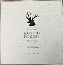 SET 4 PIATTI INSALATA CERVO