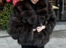 Vera pelliccia donna volpe