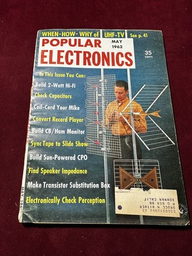 Popular electronics magazine - electronics,