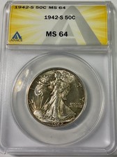 1942 S USA WALKING LIBERTY
