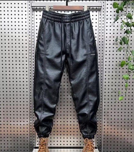 Pantaloni skinny uomo ecopelle
