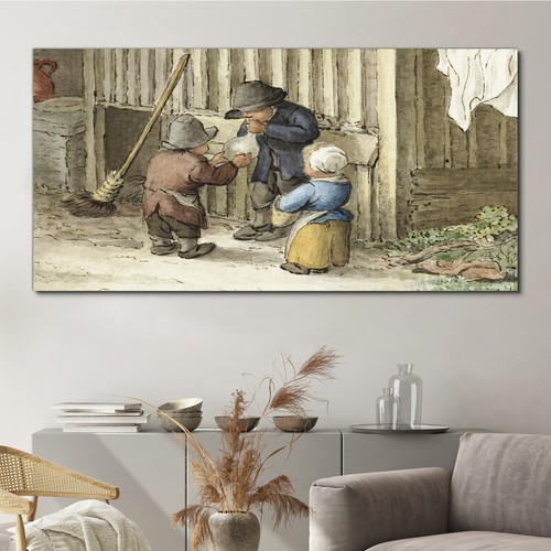 Quadro abitanti del villaggio