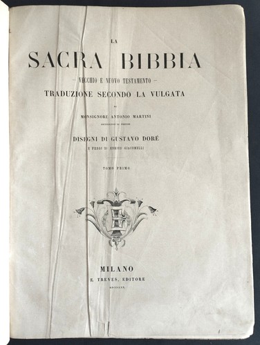 Sacra bibbia antico nuovo - e,