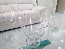 Vaso centrotavola moderno portafiori uccelli vetro soffiato fiorirà un giardino