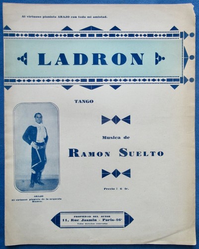 Tango ramon suelto partition - tango,