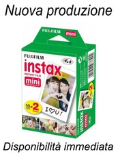 Pellicola istantanea Fujifilm instax mini 8 9 10 20 30 50 70 90 altre pacco 2x10