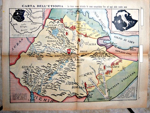 Carta dell etiopia la - ,