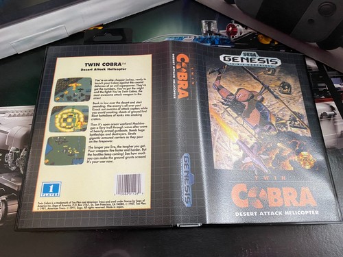 Twin cobra usa sega mega - cobra,