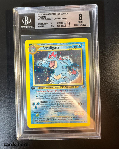 Pokémon bgs feraligatr neo - 8,