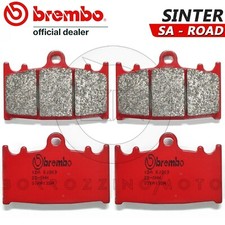 4 PASTIGLIE FRENO ANTERIORI BREMBO ROSSE SINTER per SUZUKI RGV 250 GAMMA 1994