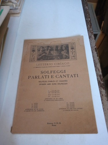 Solfeggi parlati cantati - parlati, e
