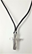 Collana uomo in filo cerato