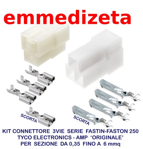 Kit connettore connettori 3 - kit,