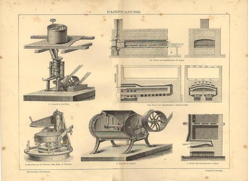Stampa antica panificazione - stampa,