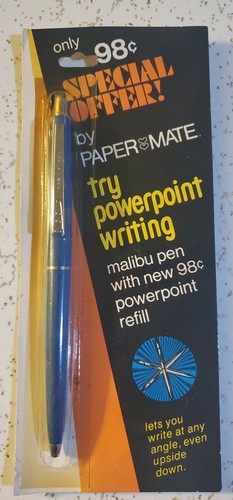 Penna powerpoint vintage - vintage, 1970