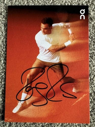 Signed photo roger federer - signed,