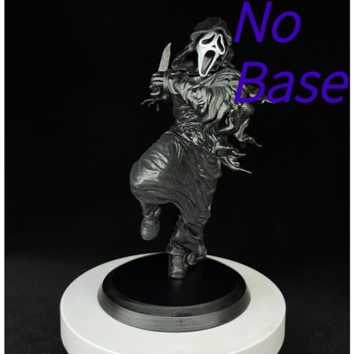 Figura ghostface nera urlo - figura,