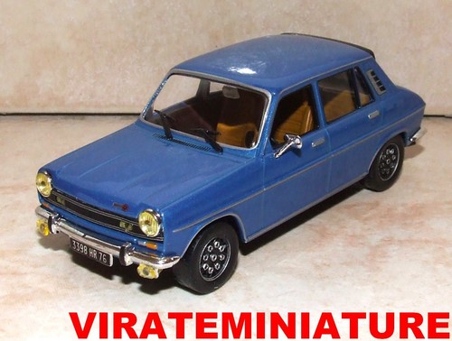 Simca 1100 bleu metal - bleu,