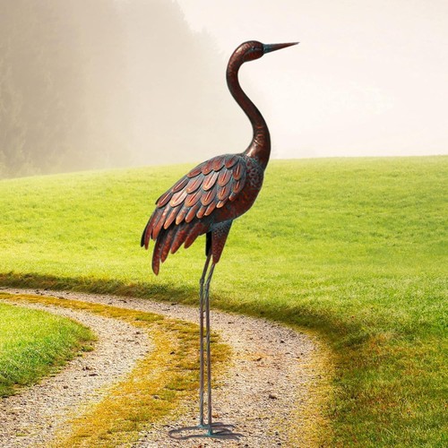 Statua gru giardino - , esterno