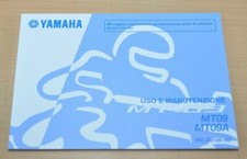 YAMAHA MT09A MT 09 A Uso e Manutenzione Italienisch 2013 Bedienungsanleitung