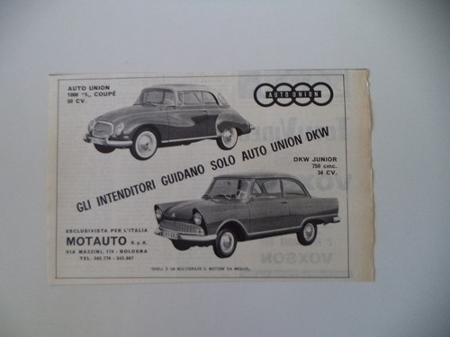 Advertising pubblicità 1960 - advertising,