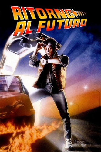 Poster 30x40 ritorno futuro - al,