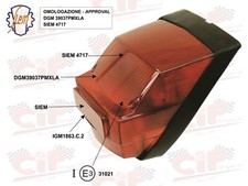 FANALINO POSTERIORE COMPLETO SIEM PIAGGIO VESPA PX 150 E  (1977-1982)