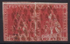 TOSCANA 1851-52 COPPIA 1